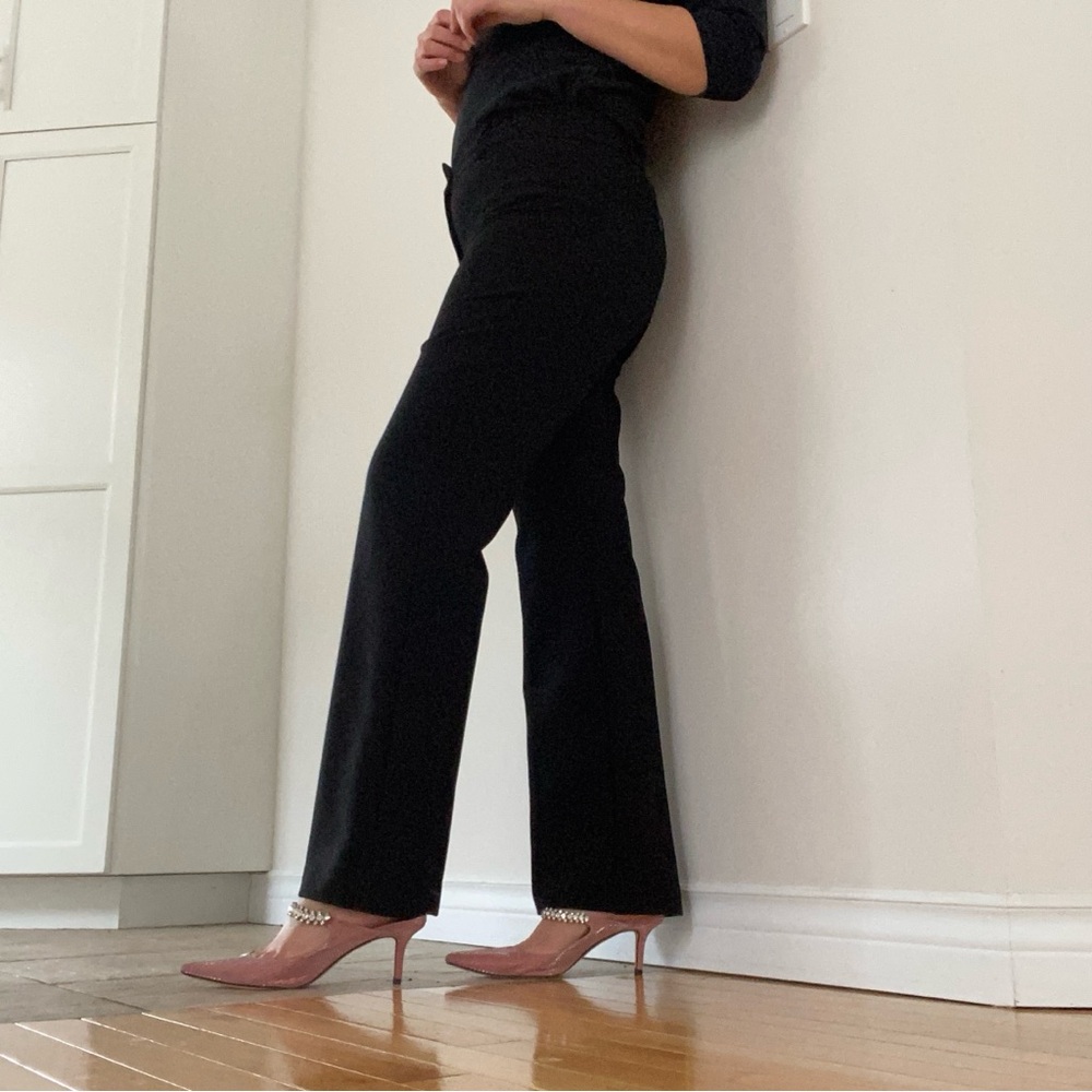 LOFT Black Straight Leg Pants